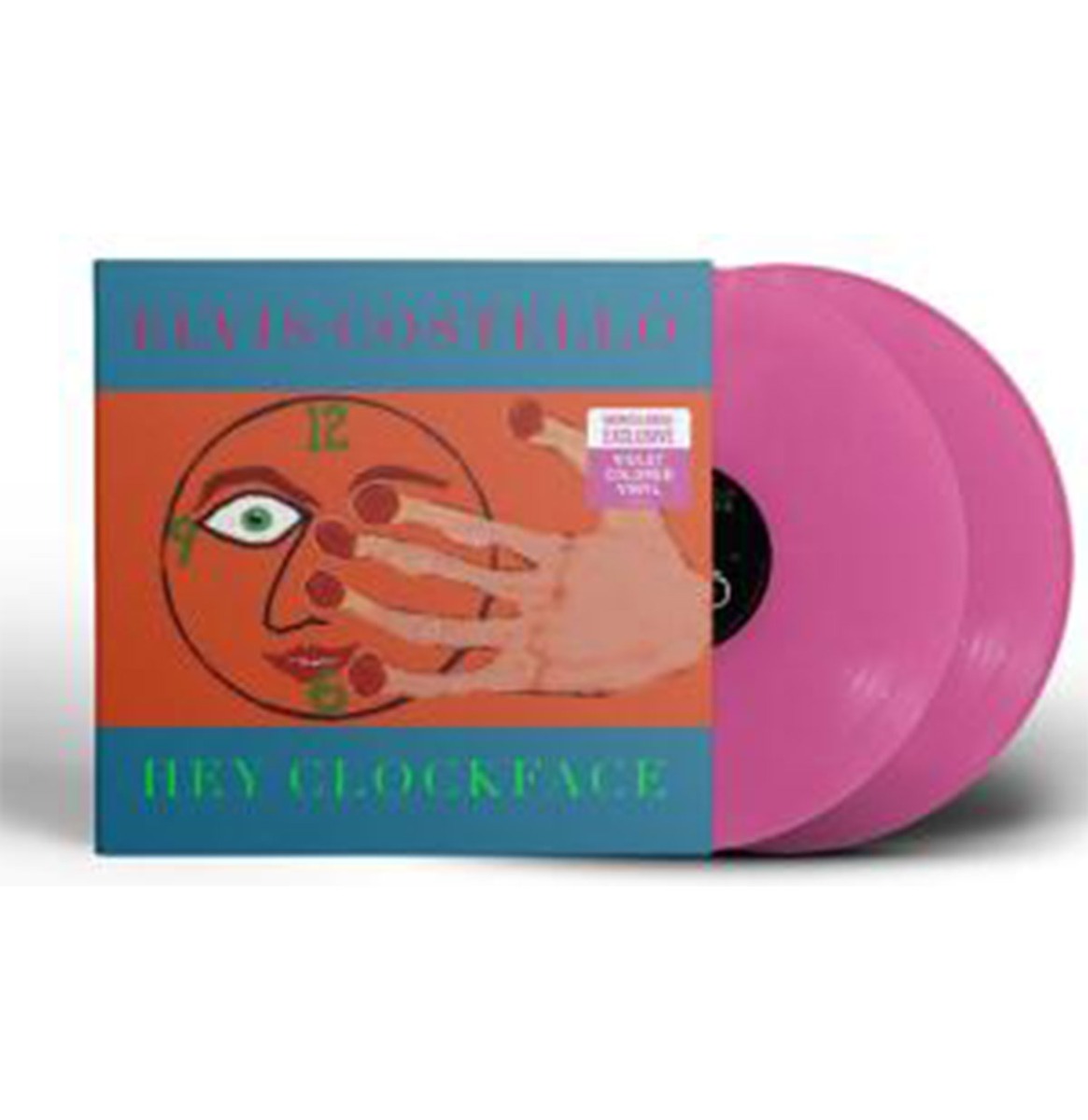 Elvis Costello - Hey Clockface (Gekleurd Vinyl) (Barnes & Noble Exclusive) 2 (LP) | Fiftiesstore