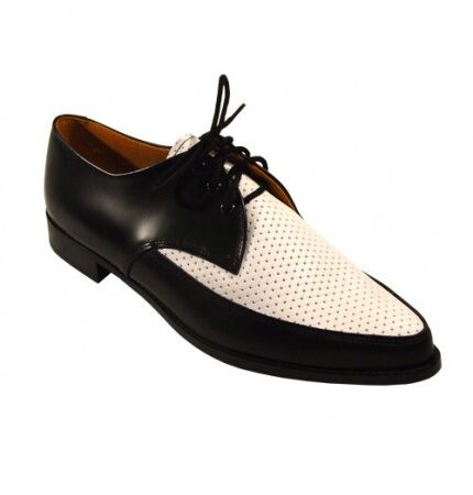 Elvis Jam Shoes Black / White-39 (NL) / 6 (UK) | Steel Ground Shoes