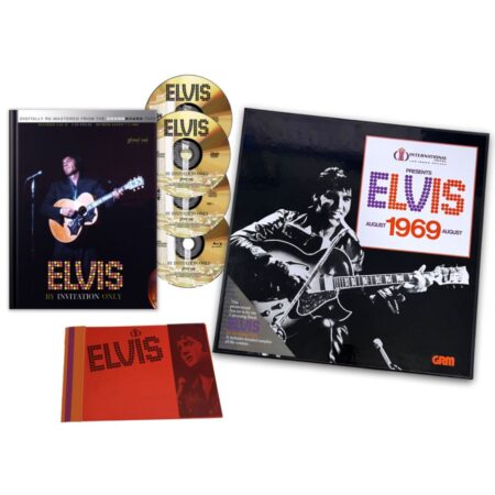 Elvis Presley 1969 By INVITATION ONLY Box Set w/ Zwart Vinyl & Boek met CD's | 5% korting | Elvis Presley