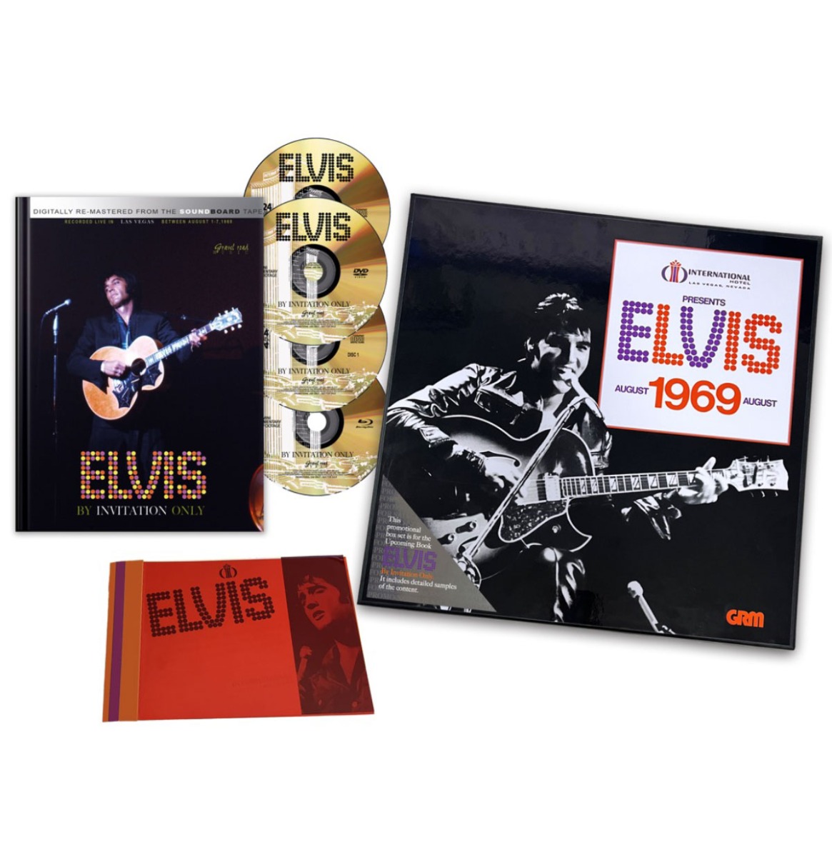 Elvis Presley 1969 By INVITATION ONLY Box Set w/ Zwart Vinyl & Boek met CD's | 5% korting | Elvis Presley