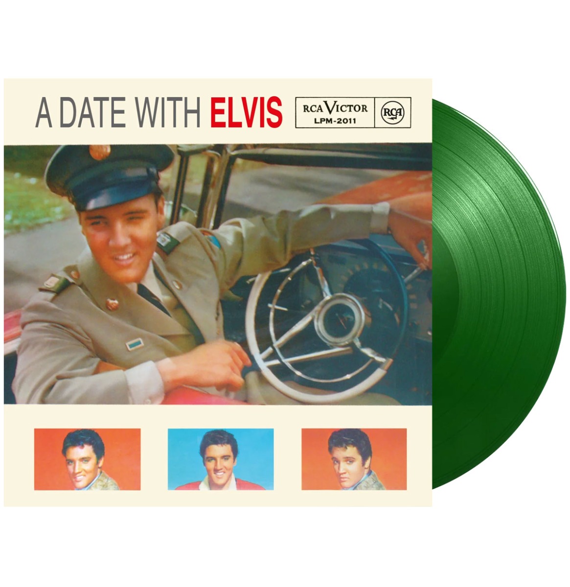Elvis Presley - A Date With Elvis (Groen Vinyl) (LP) | Elvis Presley