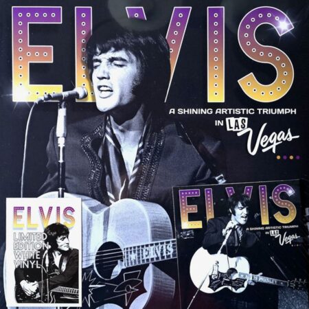 Elvis Presley - A Shining Artistic Triumph In Las Vegas (Wit Vinyl) + CD (LP) | Elvis Presley