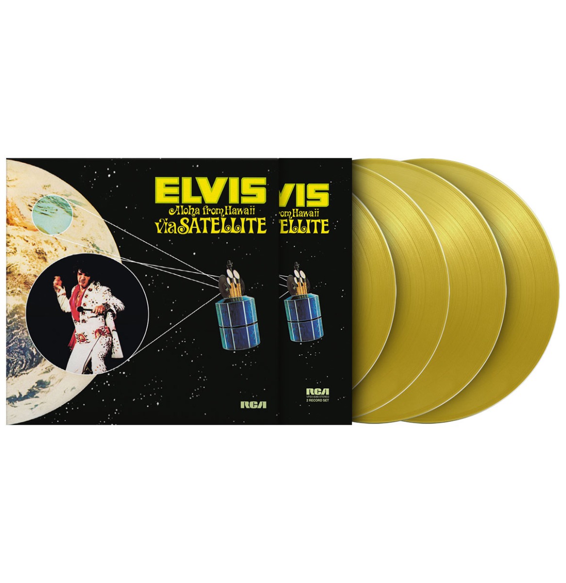 Elvis Presley - Aloha From Hawaii Via Satellite (Geel Vinyl) 4 (LP) | Music on Vinyl