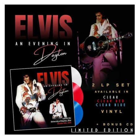 Elvis Presley - An Evening In Dayton (Transparant Vinyl) 2+CD (LP) | Fiftiesstore