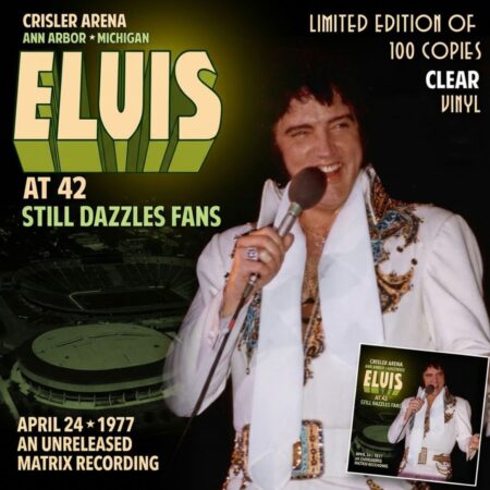 Elvis Presley - At 42 Still Dazzles Fans (Limited Edition Transparant Vinyl) (LP) | Elvis Presley