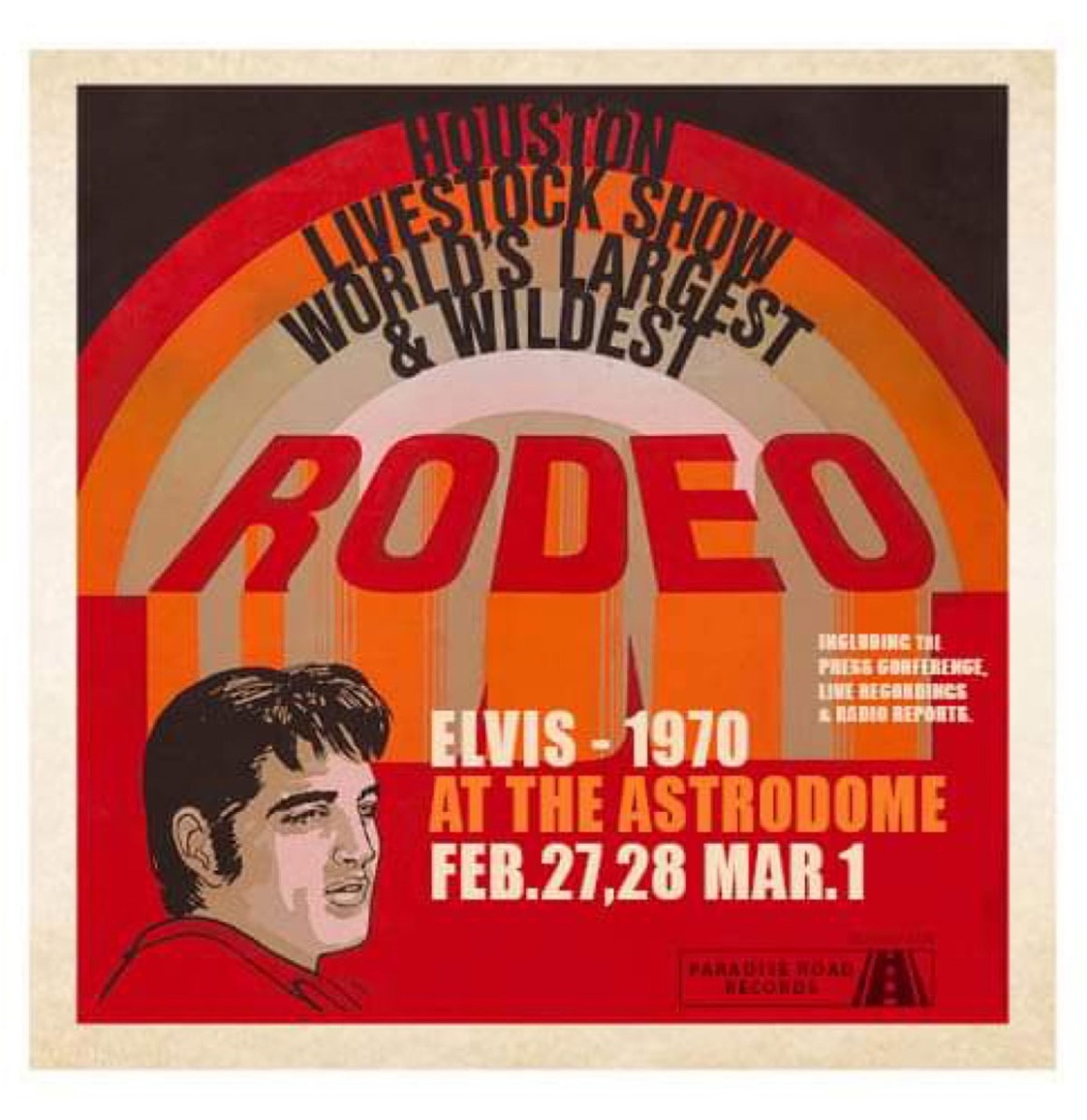Elvis Presley - At The Astrodome 1970 Rodeo CD | Elvis Presley