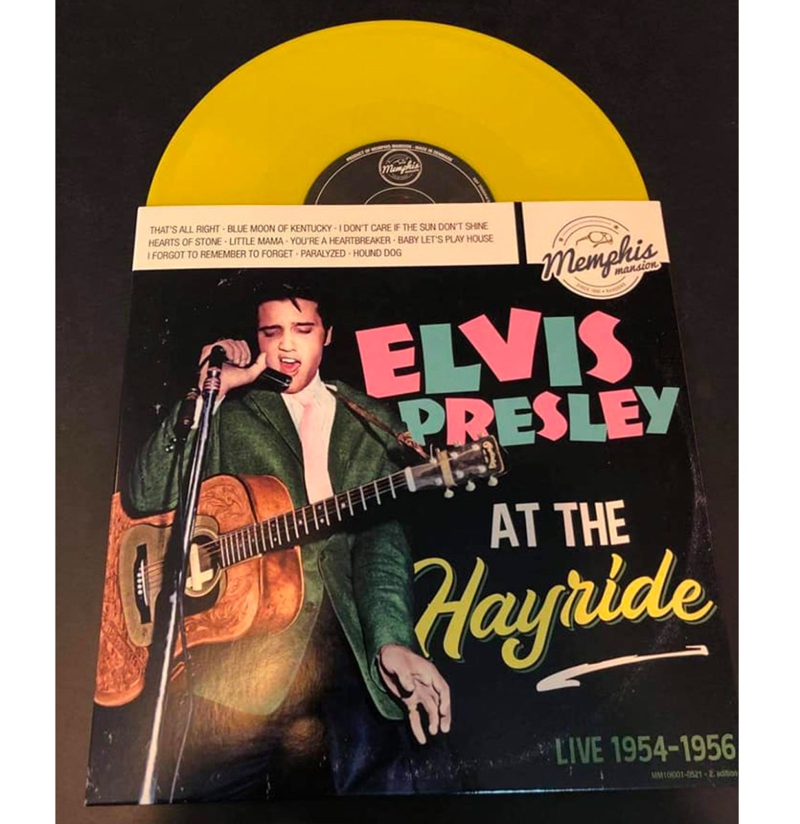 Elvis Presley - At The Hayride Live 1954-1956 10" Vinyl GEEL | Elvis Presley