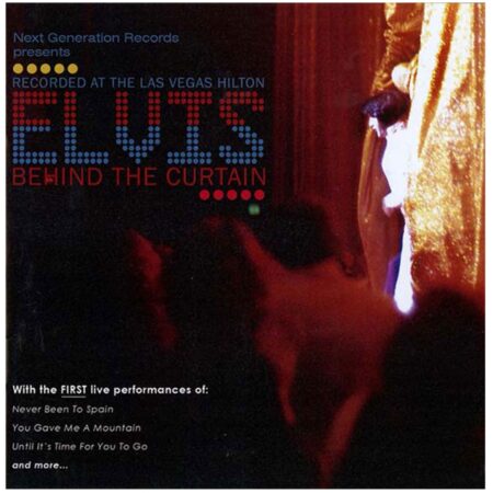 Elvis Presley - Behind the Curtain CD - Las Vegas Jan 26