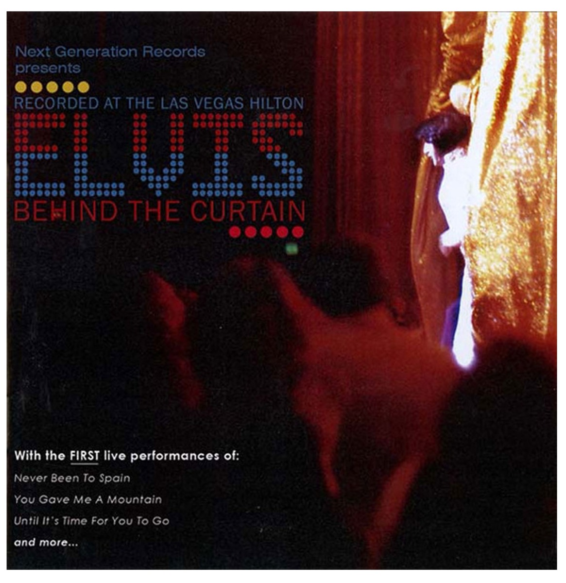 Elvis Presley - Behind the Curtain CD - Las Vegas Jan 26