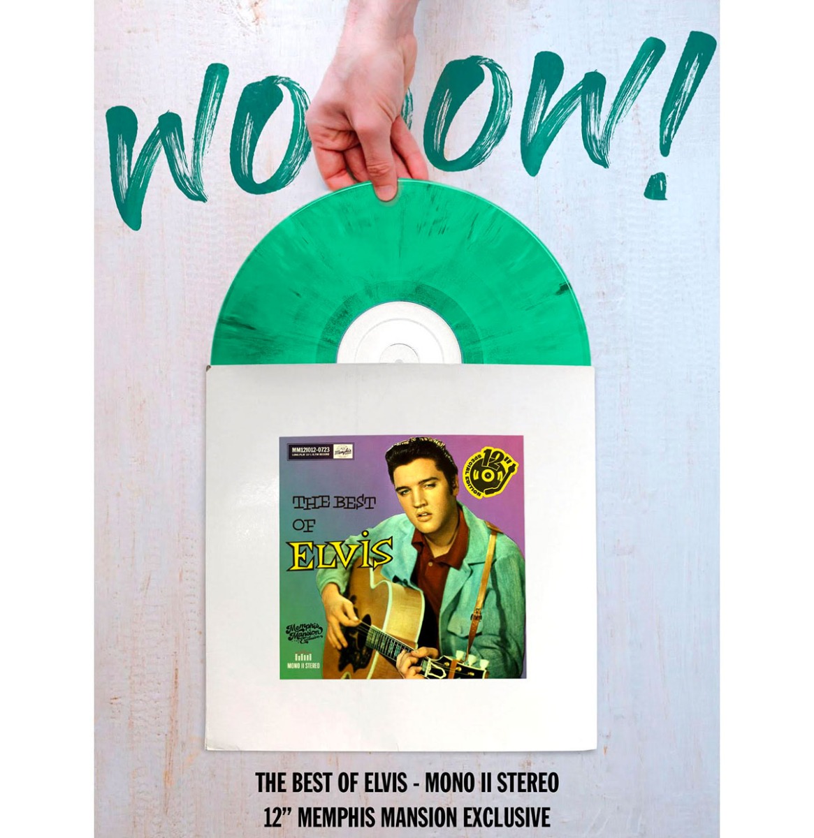Elvis Presley - Best of Elvis 12" Gelimiteerde Oplage 100 Groen Vinyl | Elvis Presley