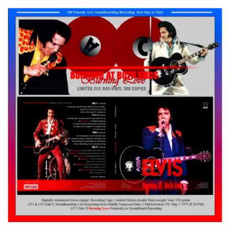 Elvis Presley - Burning At Both Ends (Rood Vinyl) 2 (LP) | Elvis Presley