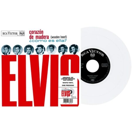 Elvis Presley - Corazón De Madera - EP Etranger N13 (Wit Vinyl) | Fiftiesstore