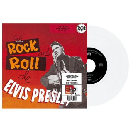 Elvis Presley - El Rock and Roll De Elvis Presley (Wit Vinyl) 7" | Fiftiesstore