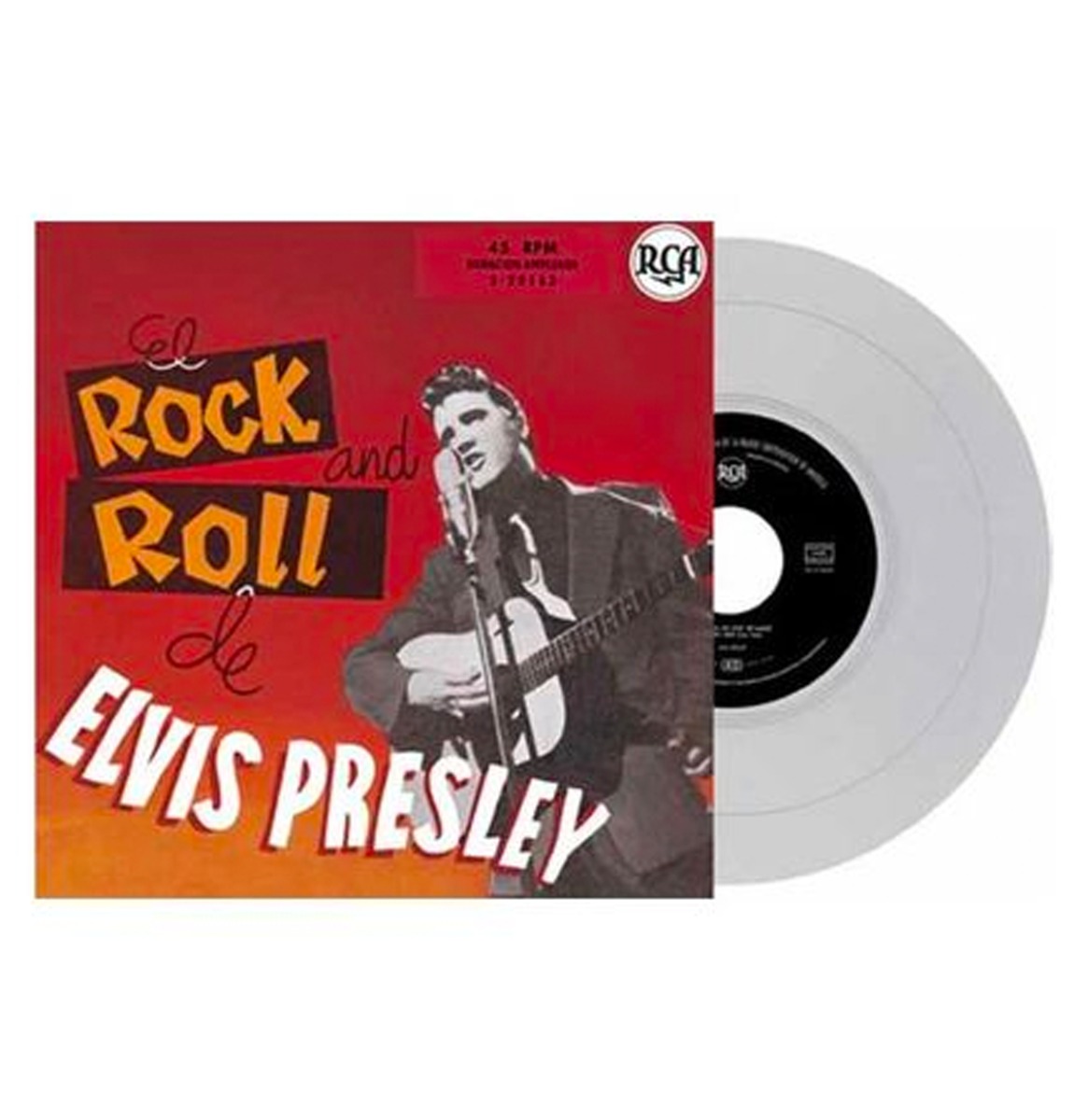 Elvis Presley - El Rock and Roll De Elvis Presley (Zilver Vinyl) 7" | Fiftiesstore