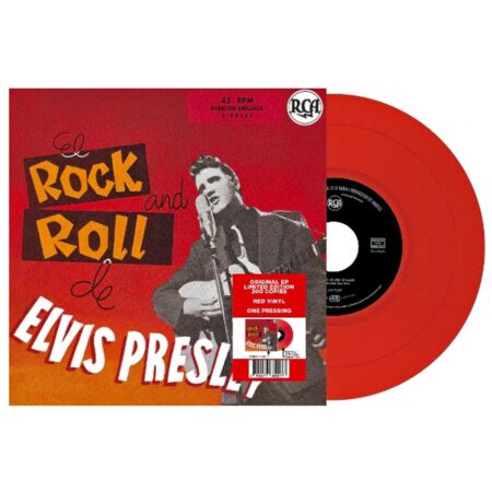 Elvis Presley - El Rock and Roll De Elvis Presley (rood viny)l - EP 7 inch | Fiftiesstore