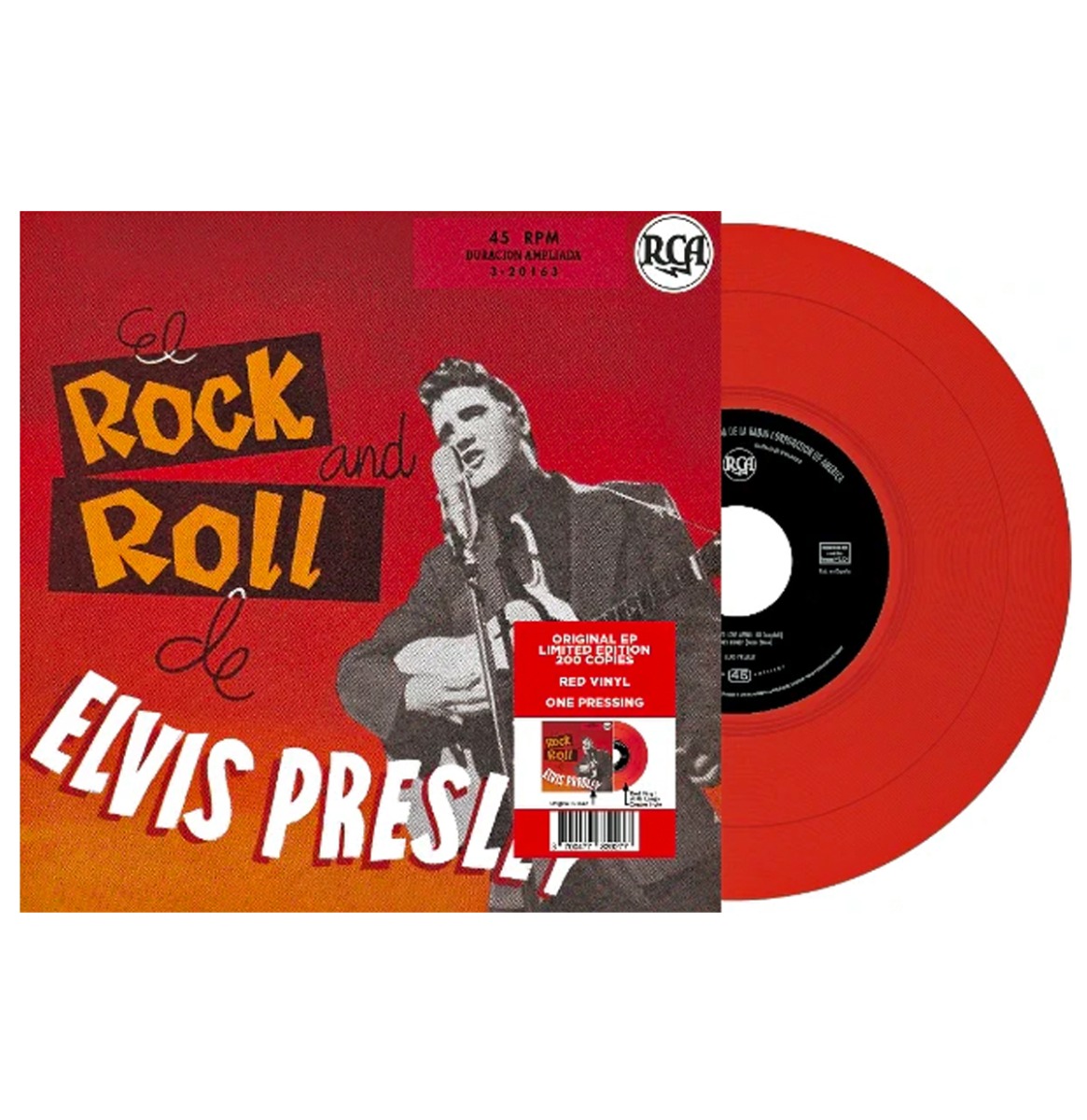 Elvis Presley - El Rock and Roll De Elvis Presley (rood viny)l - EP 7 inch | Fiftiesstore
