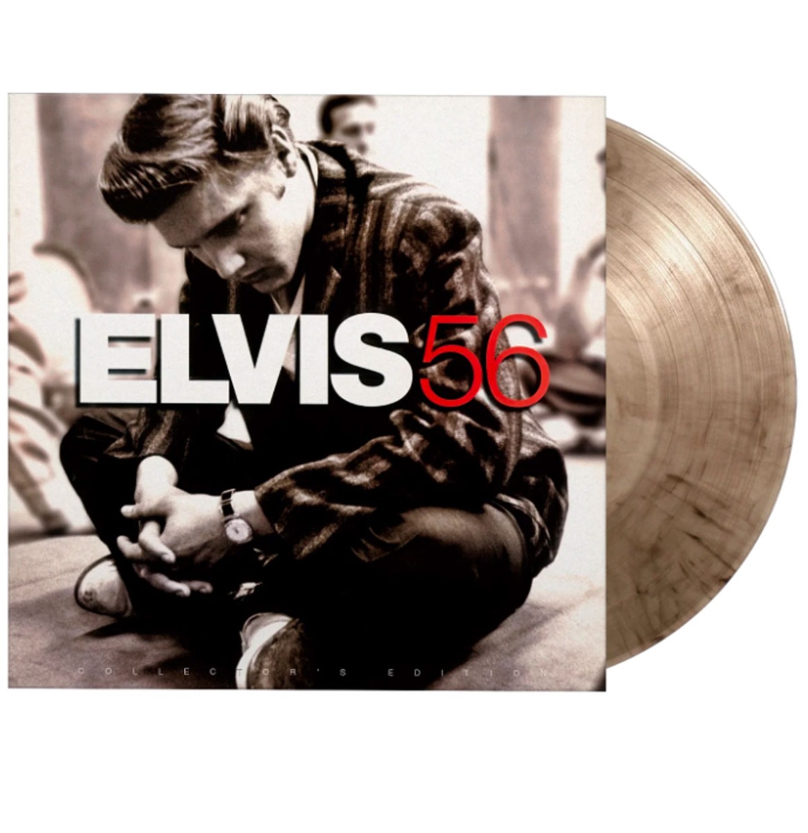 Elvis Presley - Elvis 56 (Doorzichtig & Zwart Splatter) (LP) | Elvis Presley