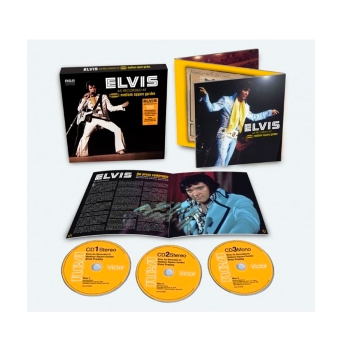 Elvis Presley - Elvis As Recorded At Madison Square Garden 3CD FTD-Label APRIL/MEI 2023 | Elvis Presley