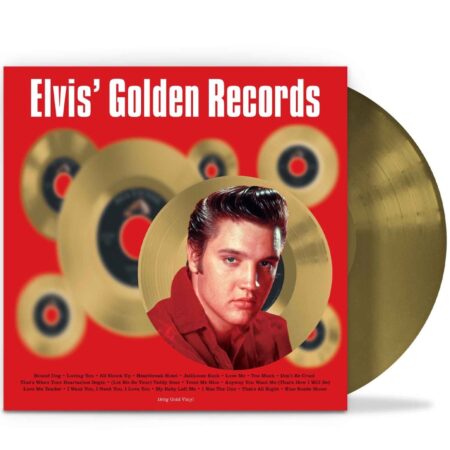 Elvis Presley - Elvis' Golden Records (Goud Vinyl) (LP) | Fiftiesstore