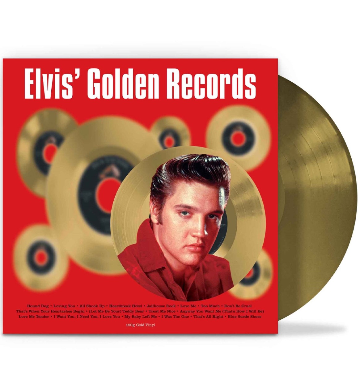 Elvis Presley - Elvis' Golden Records (Goud Vinyl) (LP) | Fiftiesstore