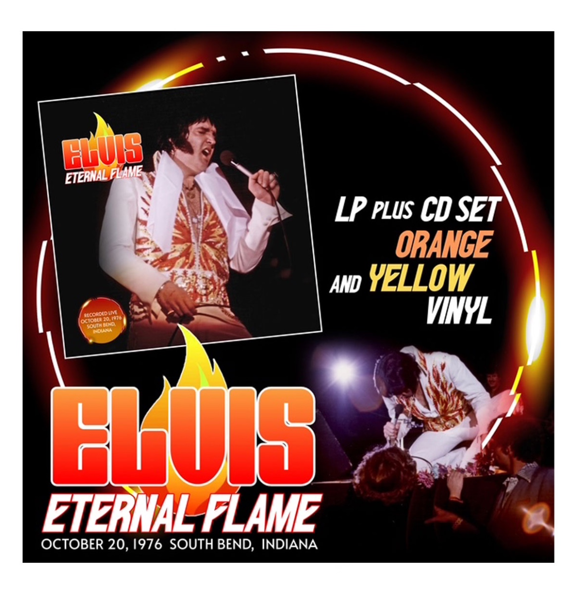 Elvis Presley - Eternal Flame (Geel Vinyl) 2+CD (LP) | Fiftiesstore