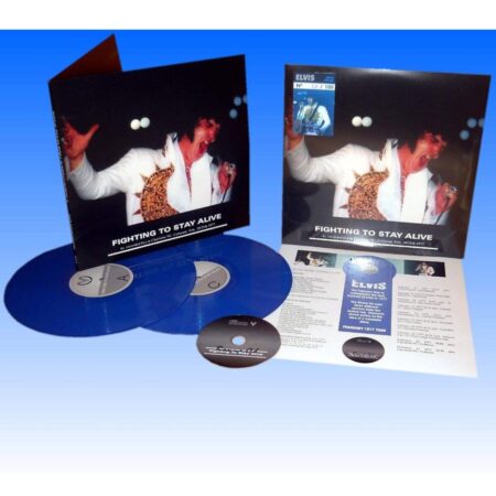 Elvis Presley - Fighting To Stay Alive (+ Bonus CD - Blauw Vinyl) 2 (LP) | Elvis Presley