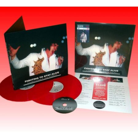 Elvis Presley - Fighting To Stay Alive (+ Bonus CD - Rood Vinyl) 2 (LP) | Elvis Presley