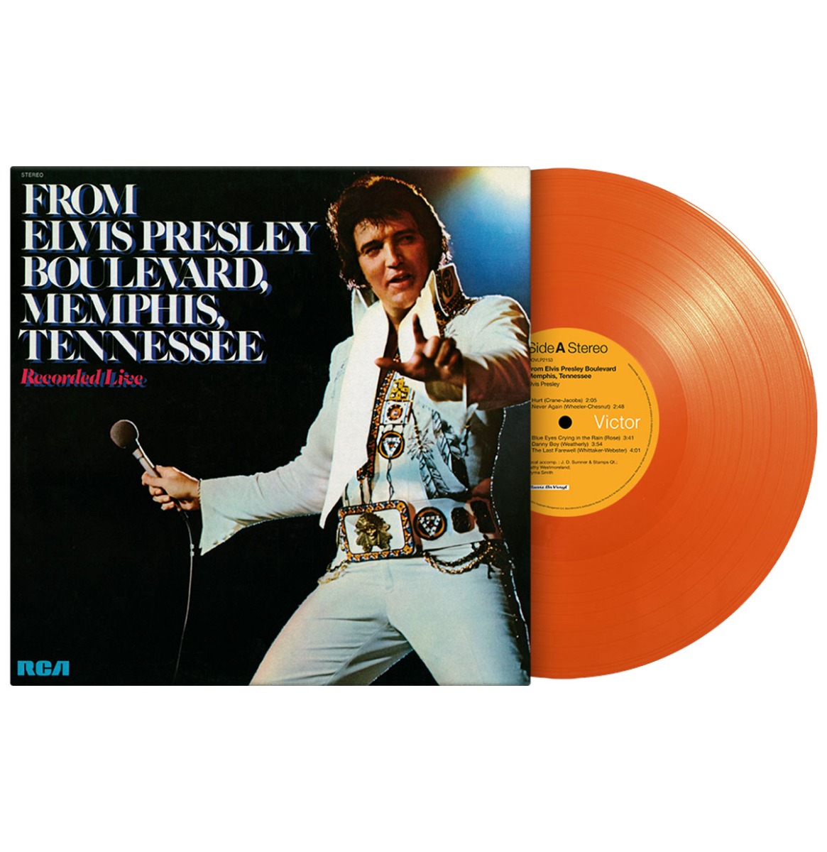 Elvis Presley - From Elvis Presley Boulevard Memphis (Oranje Vinyl) (LP) | Music on Vinyl