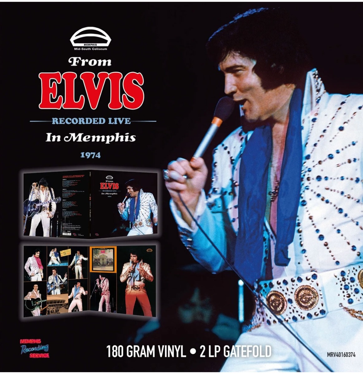Elvis Presley - From Elvis Recorded Live In Memphis 1974 (Doorzichtig Vinyl) 2 (LP) | Elvis Presley