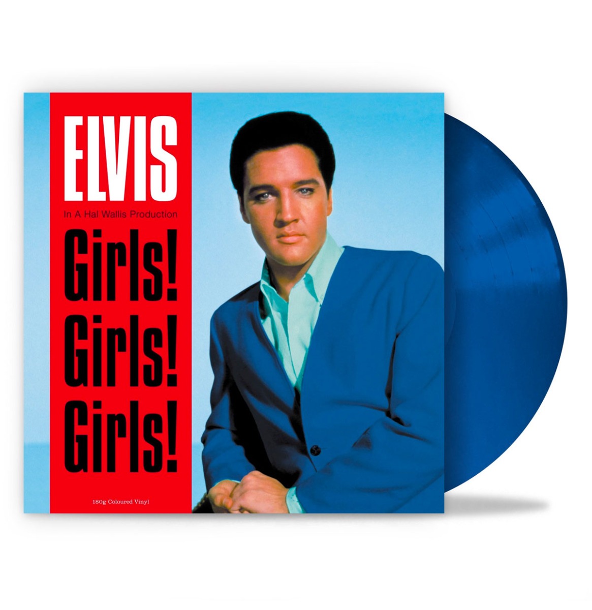 Elvis Presley - Girls! Girls! Girls! (Blauw Vinyl) (LP) | Elvis Presley