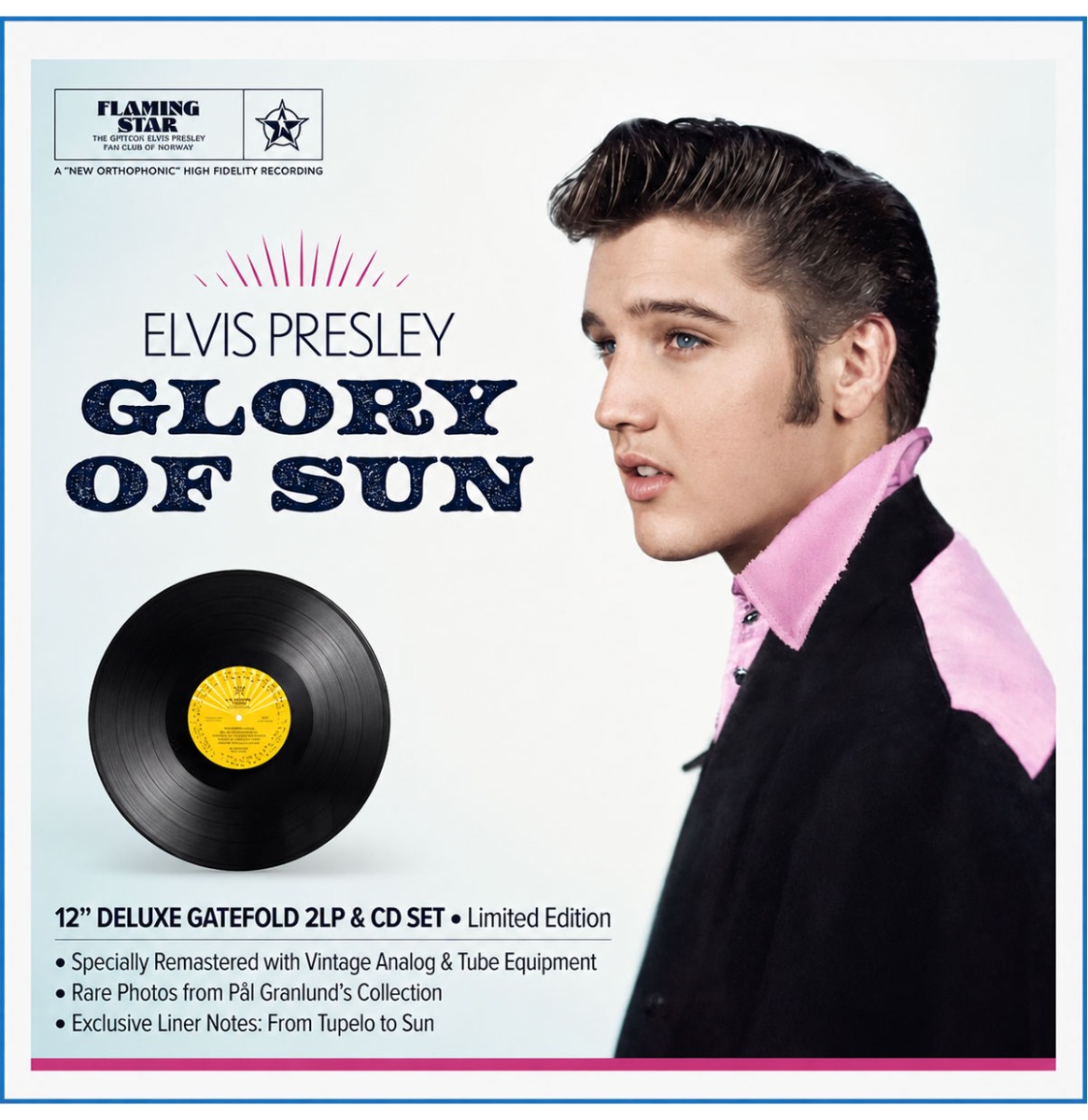Elvis Presley - Glory Of Sun (Zwart Vinyl) 2 + CD (LP) | Elvis Presley