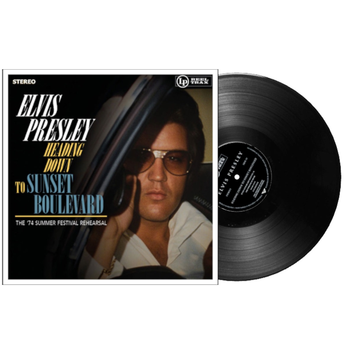 Elvis Presley - Heading Down To Sunset Boulevard (The '74 Summer Festival Rehearsal) (Zwart) 2- (LP) | Elvis Presley