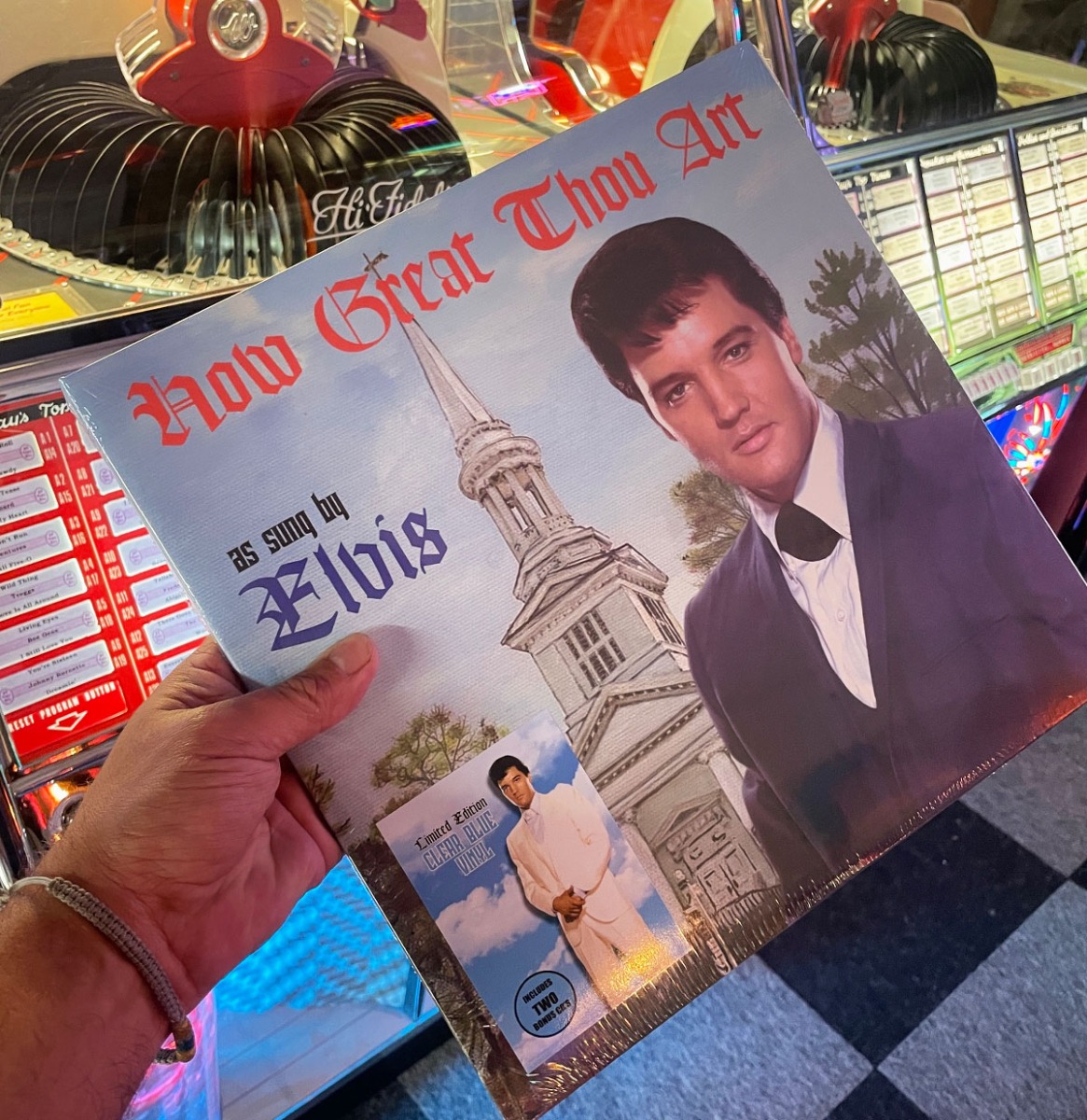 Elvis Presley - How Great Thou Art as sung By Elvis (Blauw Vinyl) 2 + 2 Bonus CD's (LP) | Elvis Presley