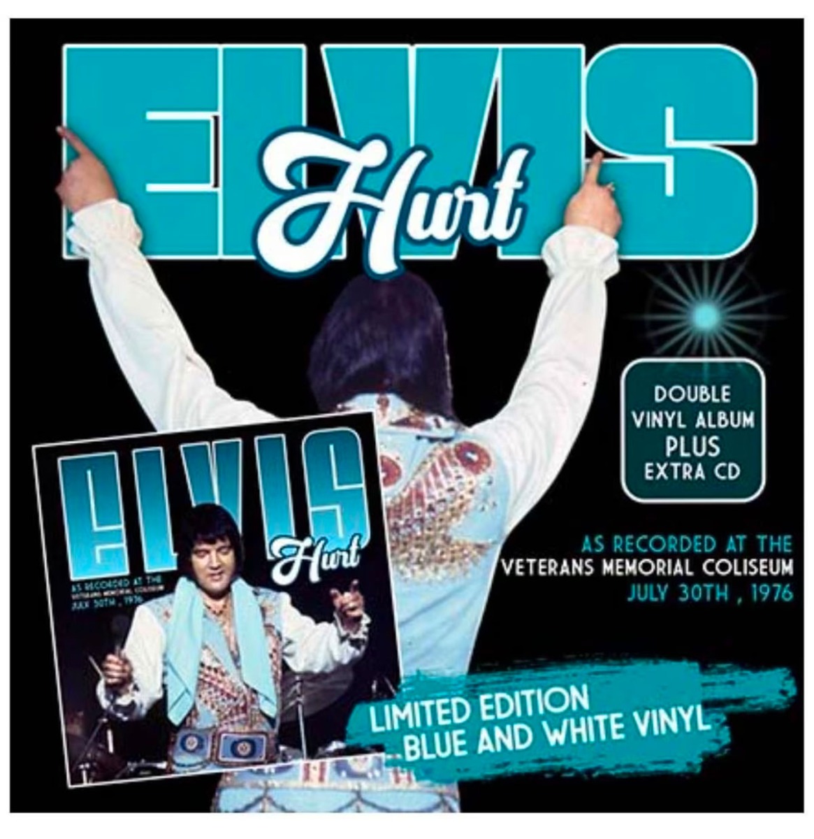 Elvis Presley - Hurt 2 en CD - Wit Vinyl (LP) | Elvis Presley