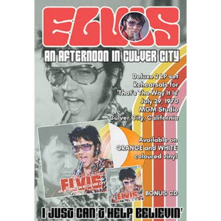 Elvis Presley - I Just Can't He Believin' (Wit Vinyl) 2 + CD (LP) | Elvis Presley