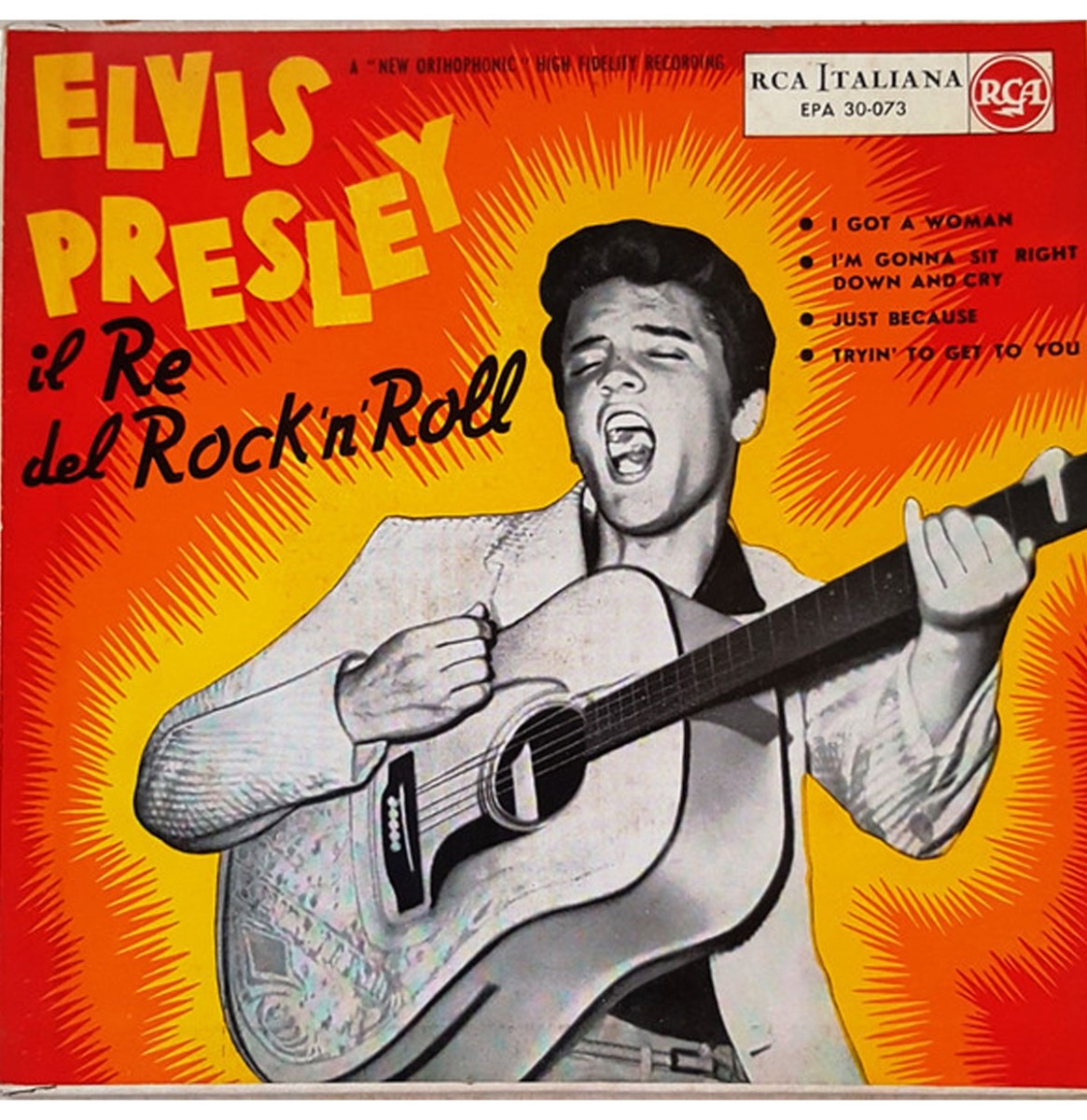 Elvis Presley - Il Re Del Rock'N'Roll 7EP (Oranje Vinyl) | Elvis Presley