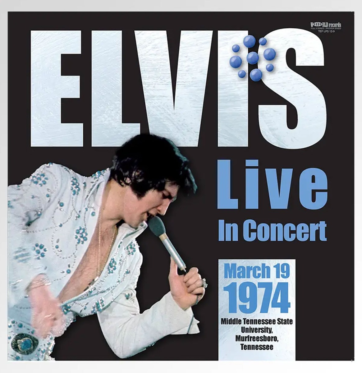 Elvis Presley In Concert - MTSU Murfreesboro