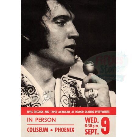 Elvis Presley In Phoenix Concertposter A1 59