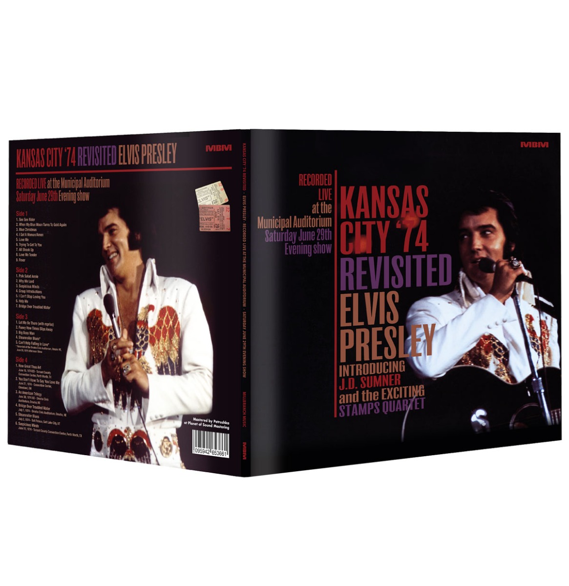 Elvis Presley - Kansas City '74 Revisited Evening Show 2 - CLEAR VINYL (LP) | Elvis Presley