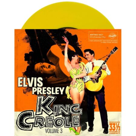 Elvis Presley - King Creole Volume 3 EP Geel Vinyl 33 1/3 | Elvis Presley