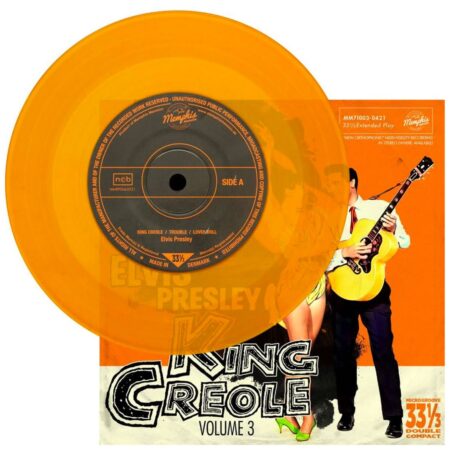 Elvis Presley - King Creole Volume 3 EP Oranje Vinyl 33 1/3 | Elvis Presley