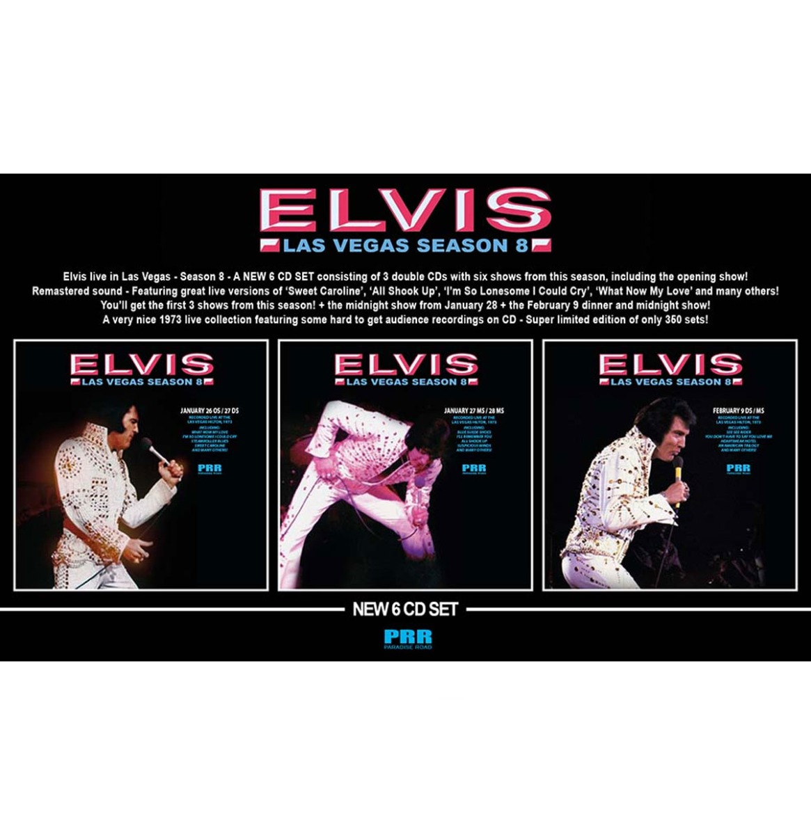 Elvis Presley - Las Vegas Season 8 (Volume 1) 6CD | Elvis Presley