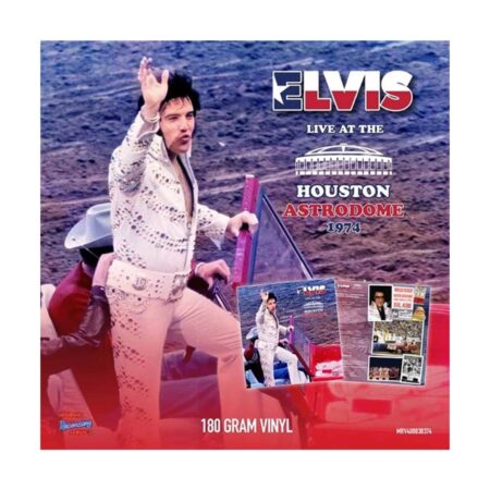 Elvis Presley - Live At The Houston Astrodome 1974 (Clear Vinyl) (LP) | Fiftiesstore