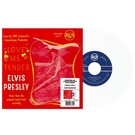 Elvis Presley - Love Me Tender - EP Etranger N14 (Wit Vinyl) | Fiftiesstore