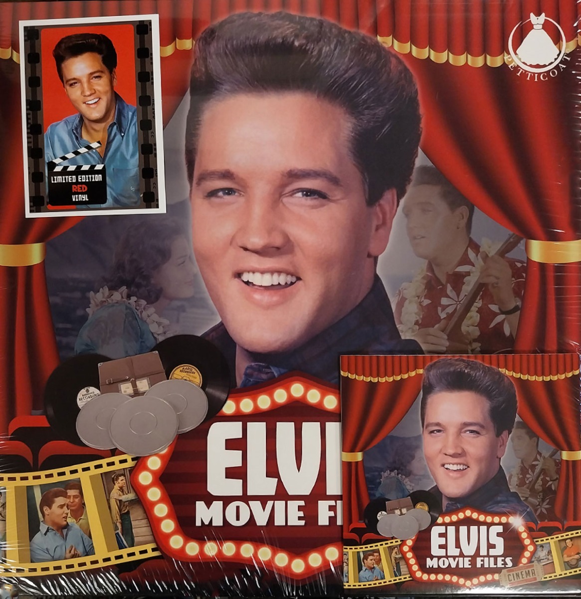 Elvis Presley - Movie Files Volume 2 (Rood Vinyl) + CD (LP) | Elvis Presley
