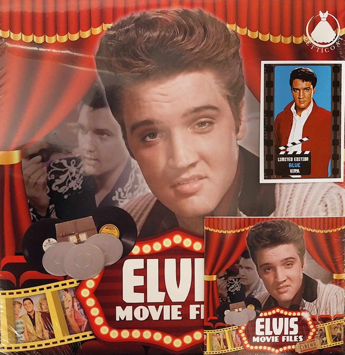 Elvis Presley - Movie Files Volume 3 (Blauw Vinyl) + CD (LP) | Elvis Presley