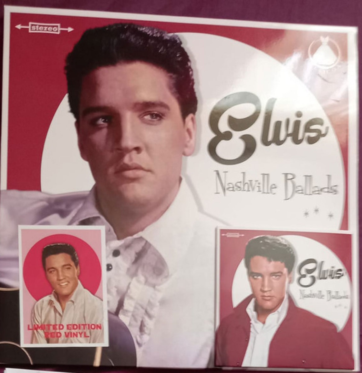 Elvis Presley - Nashville Ballads (Rood Vinyl) + CD (LP) | Elvis Presley
