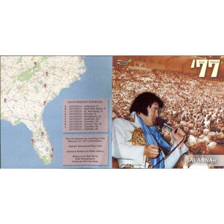 Elvis Presley - Never Ending Demand Vol. 2 February 17 1977 Savannah GA CD | Elvis Presley