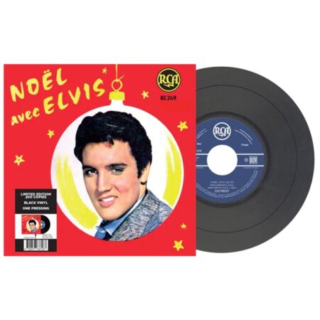 Elvis Presley - Noël Avec Elvis (Zwart Vinyl) EP 7" Vinyl | Elvis Presley