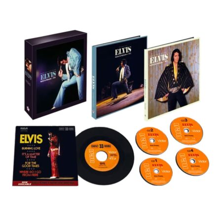 Elvis Presley: Now In Person 1972 Follow That Dream Boek en CD Set | Elvis Presley